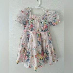 Janie and Jack flower dress size 12-18 months.